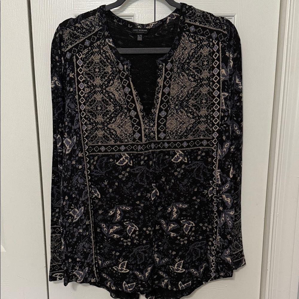 Lucky Brand Printed Top